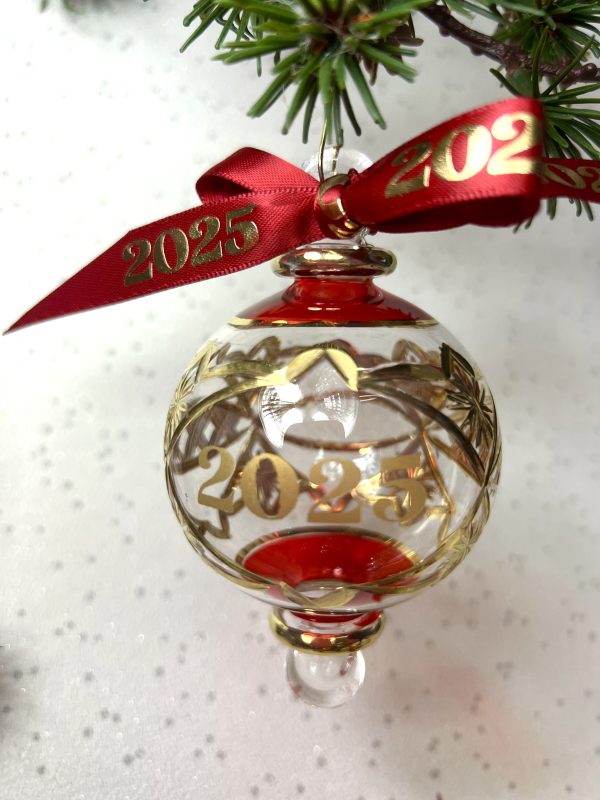 2025 ‘YEAR’ Bauble (M) ~ Red