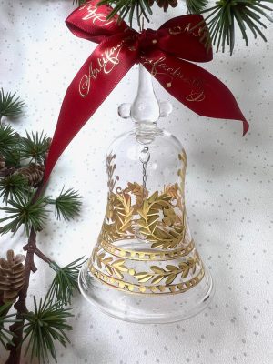 Versailles Etched Bell (L) - Gold