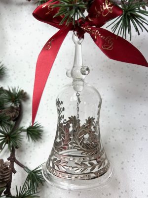 Versailles Etched Bell (L) - Silver