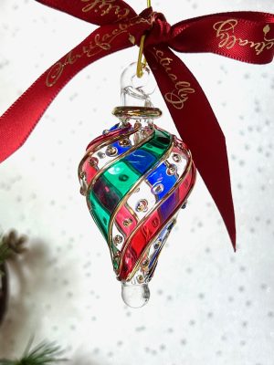 Diagonal Dot Cone (XS) ~ Red/Green/Blue
