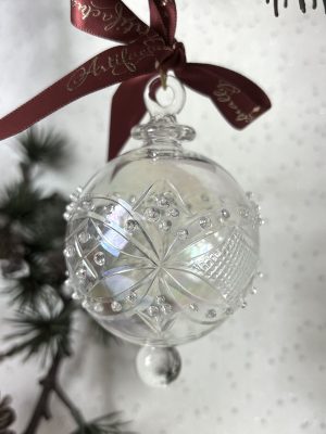Chandelier Bauble (M) ~ Iridescent