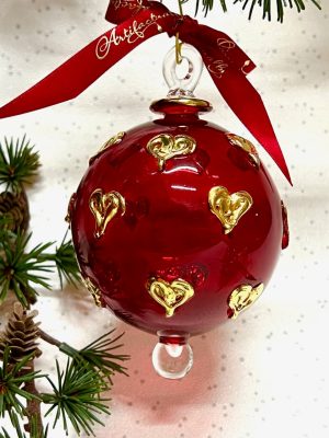 LOVE BAUBLE (L) ~ Red