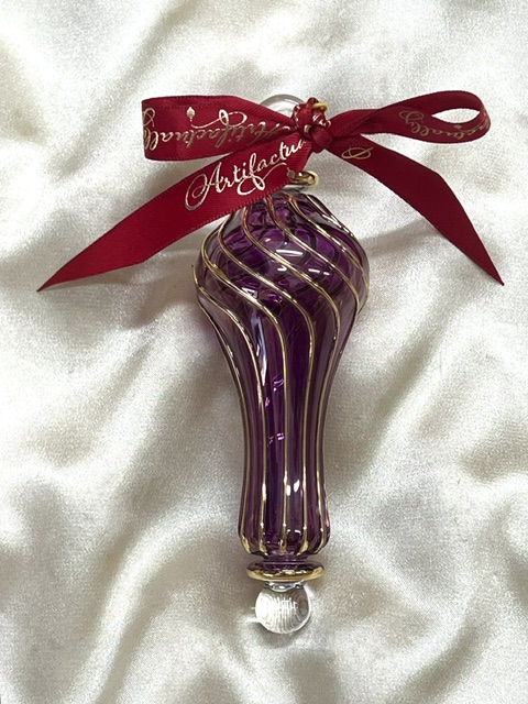 Christmas Ornament (M) ~ Purple