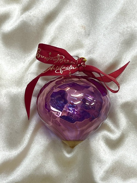 Christmas Ornament (M) ~ Purple