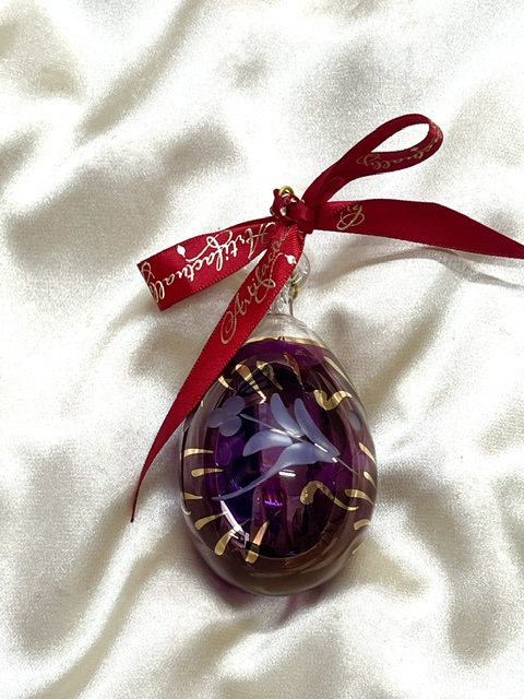 Christmas Ornament (M) ~ Purple