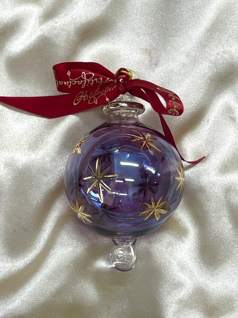 Christmas Ornament (M) ~ Purple