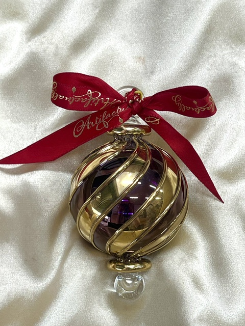 Christmas Ornament (M) ~ Purple