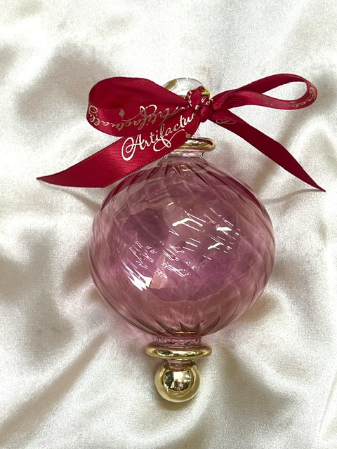 Christmas Ornament (M) ~ Pink