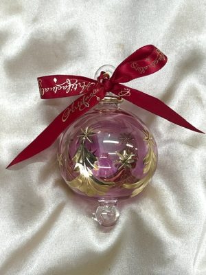 Christmas Ornament (M) ~ Pink