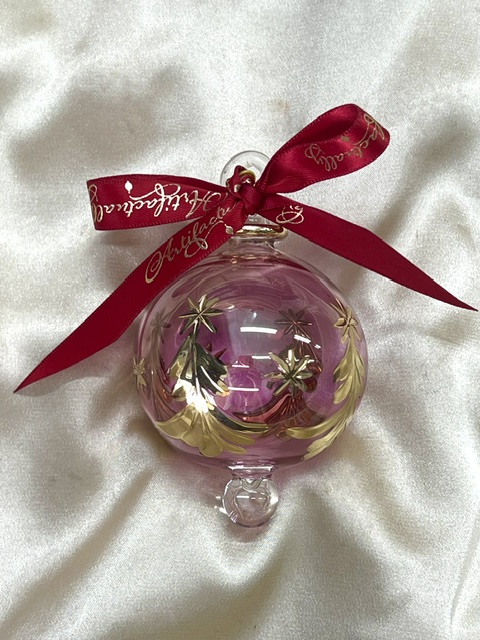 Christmas Ornament (M) ~ Pink