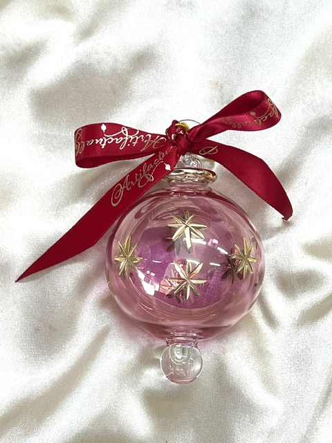 Christmas Ornament (M) ~ Pink