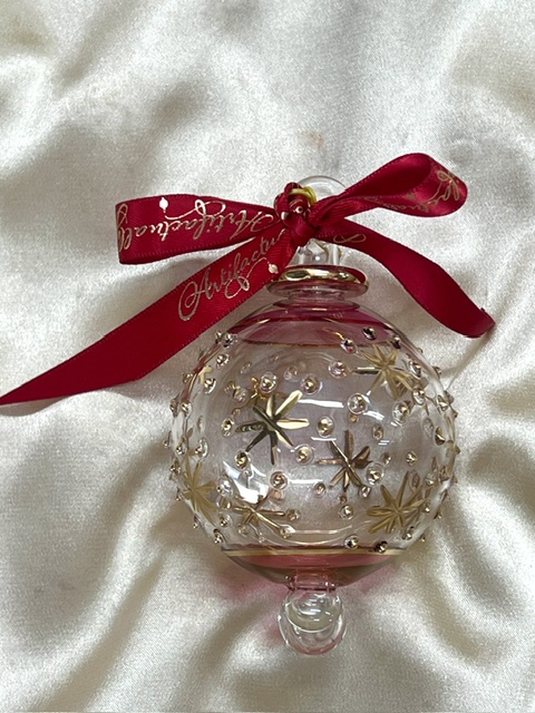 Christmas Ornament (M) ~ Pink