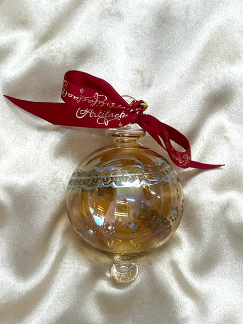 Christmas Ornament (M) ~ Yellow