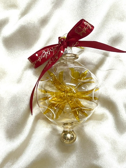 Christmas Ornament (M) ~ Yellow