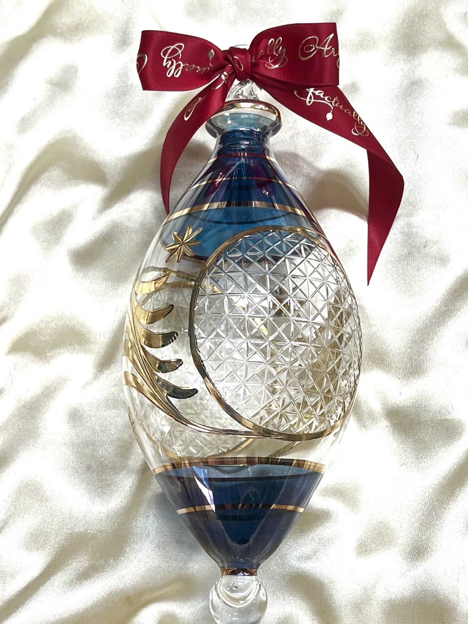 Christmas Ornament (XL) ~ Blue