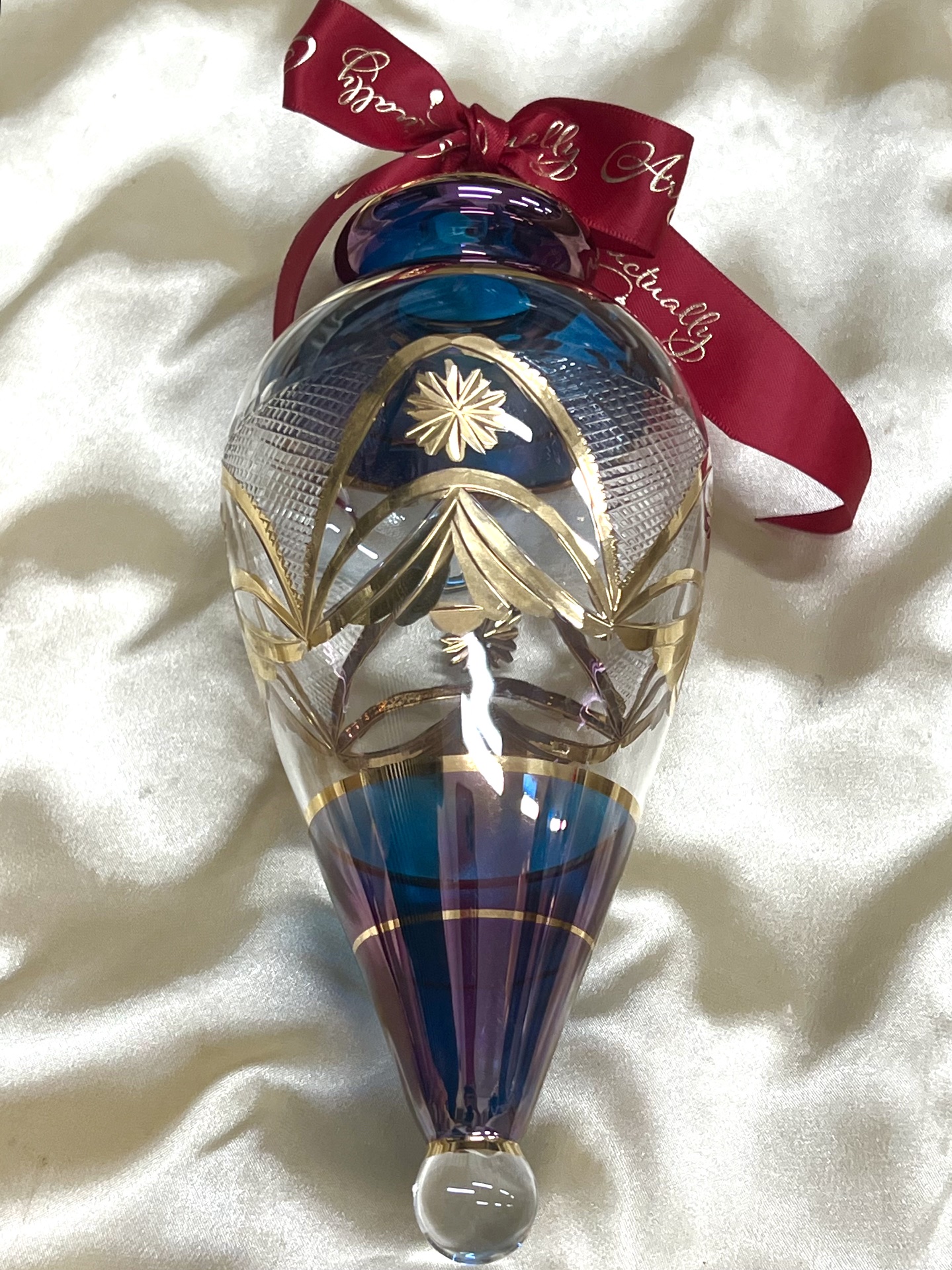Christmas Ornament (XL) ~ Blue