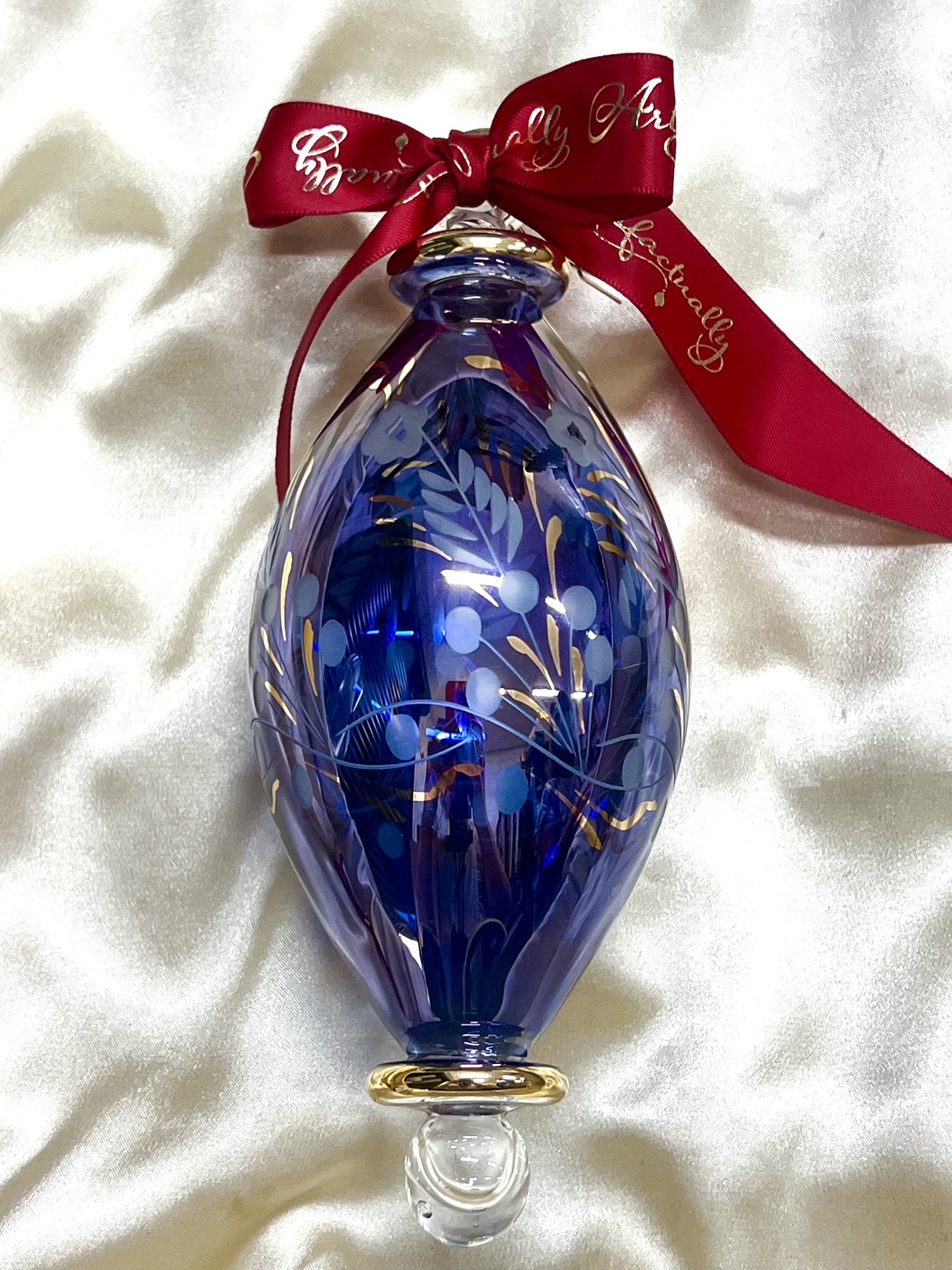 Christmas Ornament (XL) ~ Blue