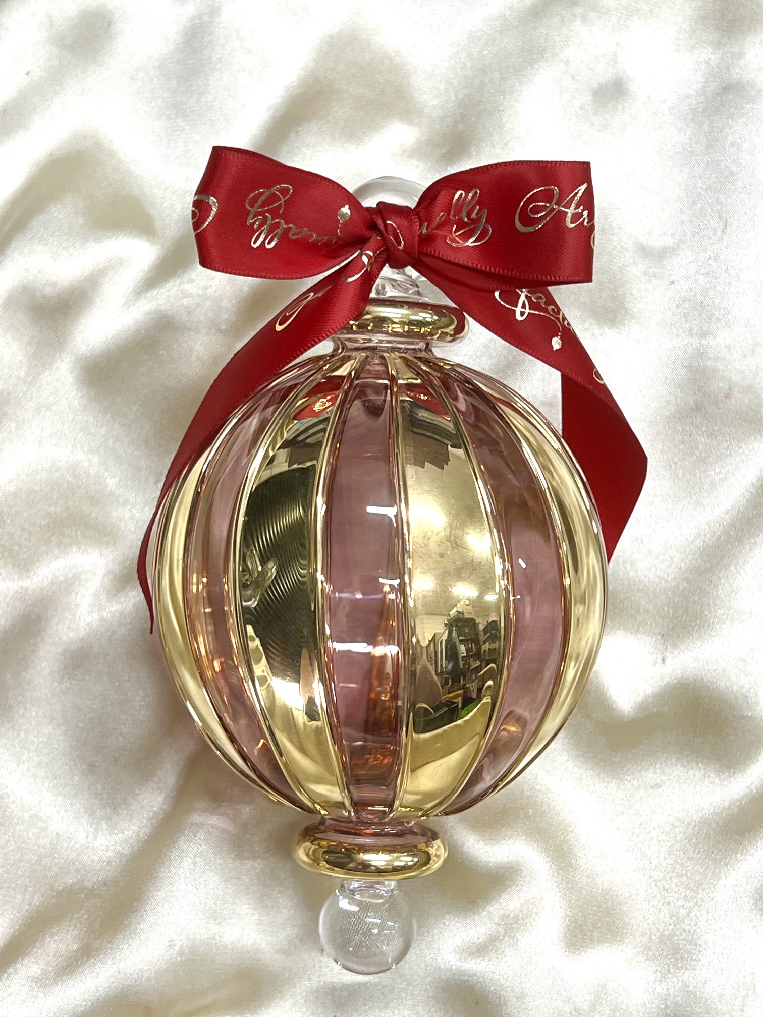 Christmas Ornament (XL) ~ Pink