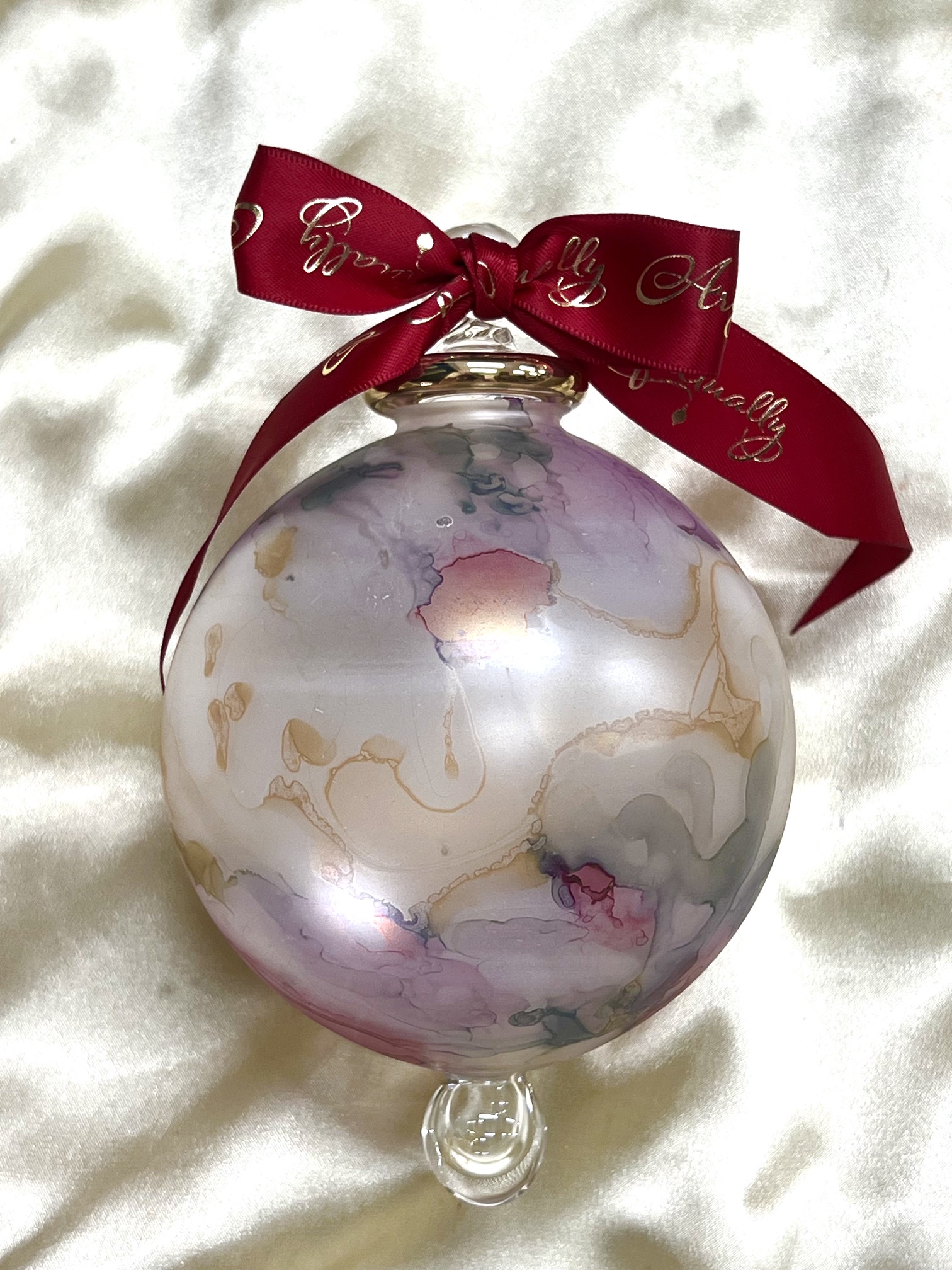 Christmas Ornament (XL) ~ Pink