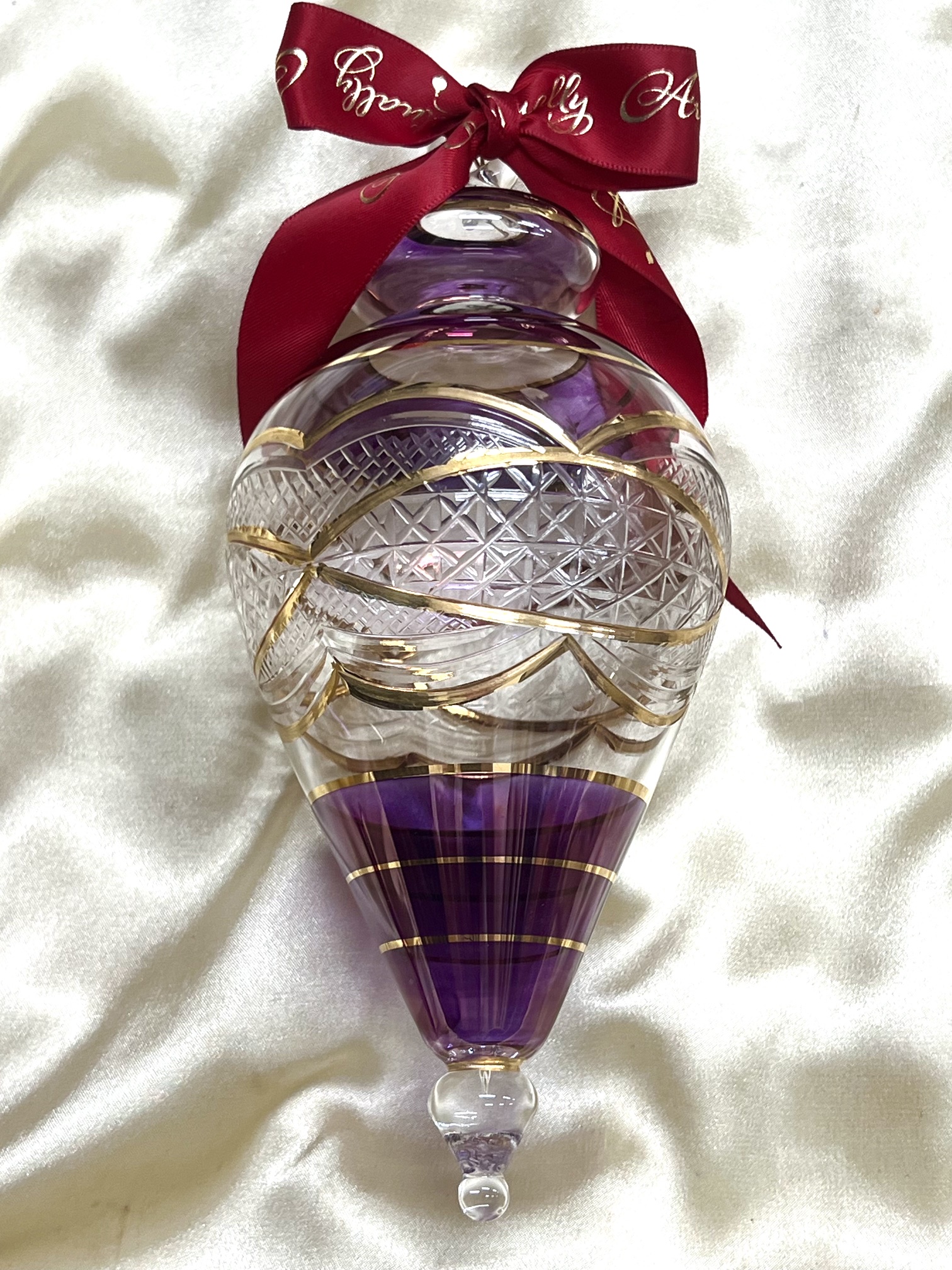 Christmas Ornament (XL) ~ Purple