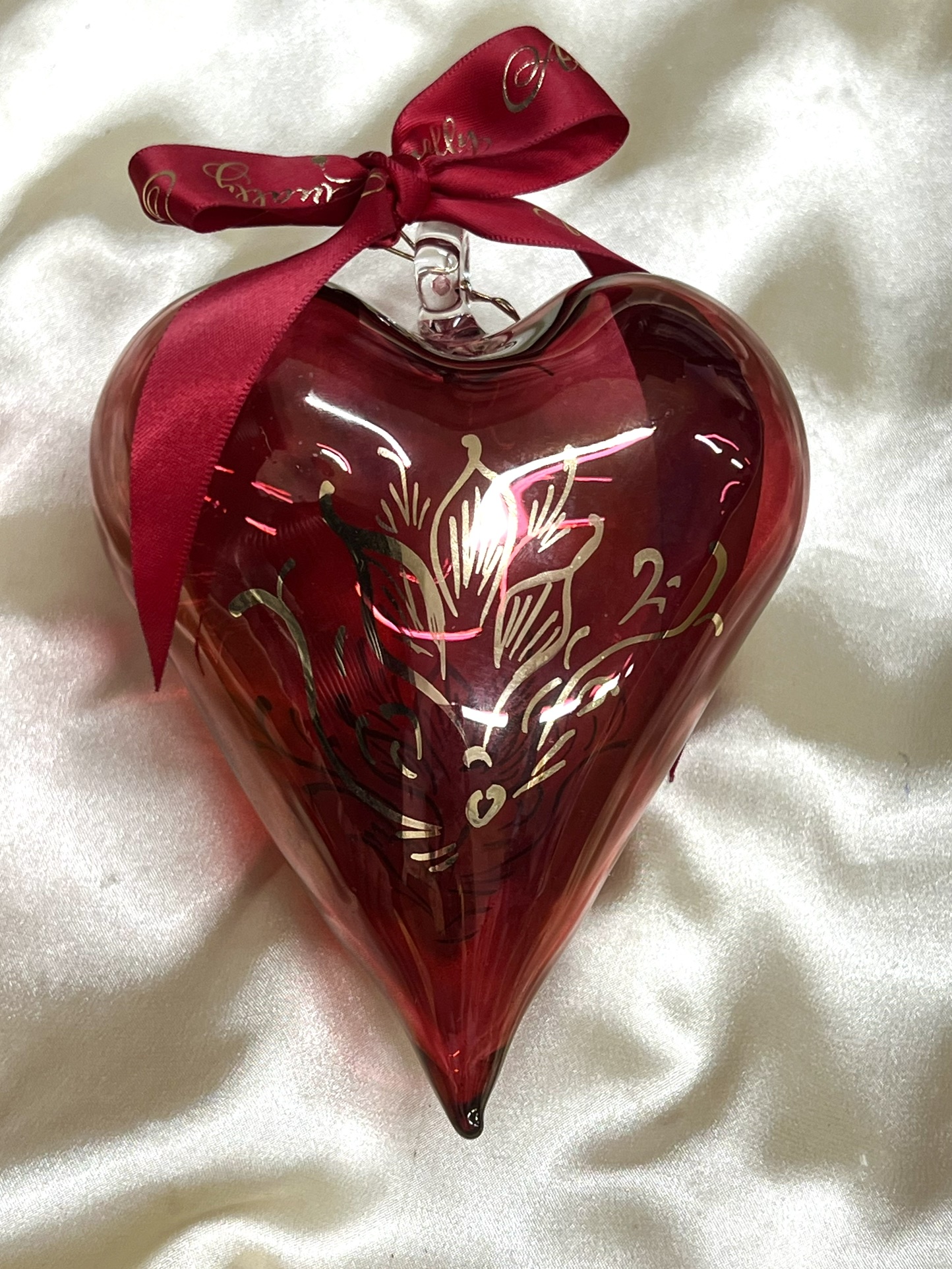 Christmas Ornament (XL) ~ Red
