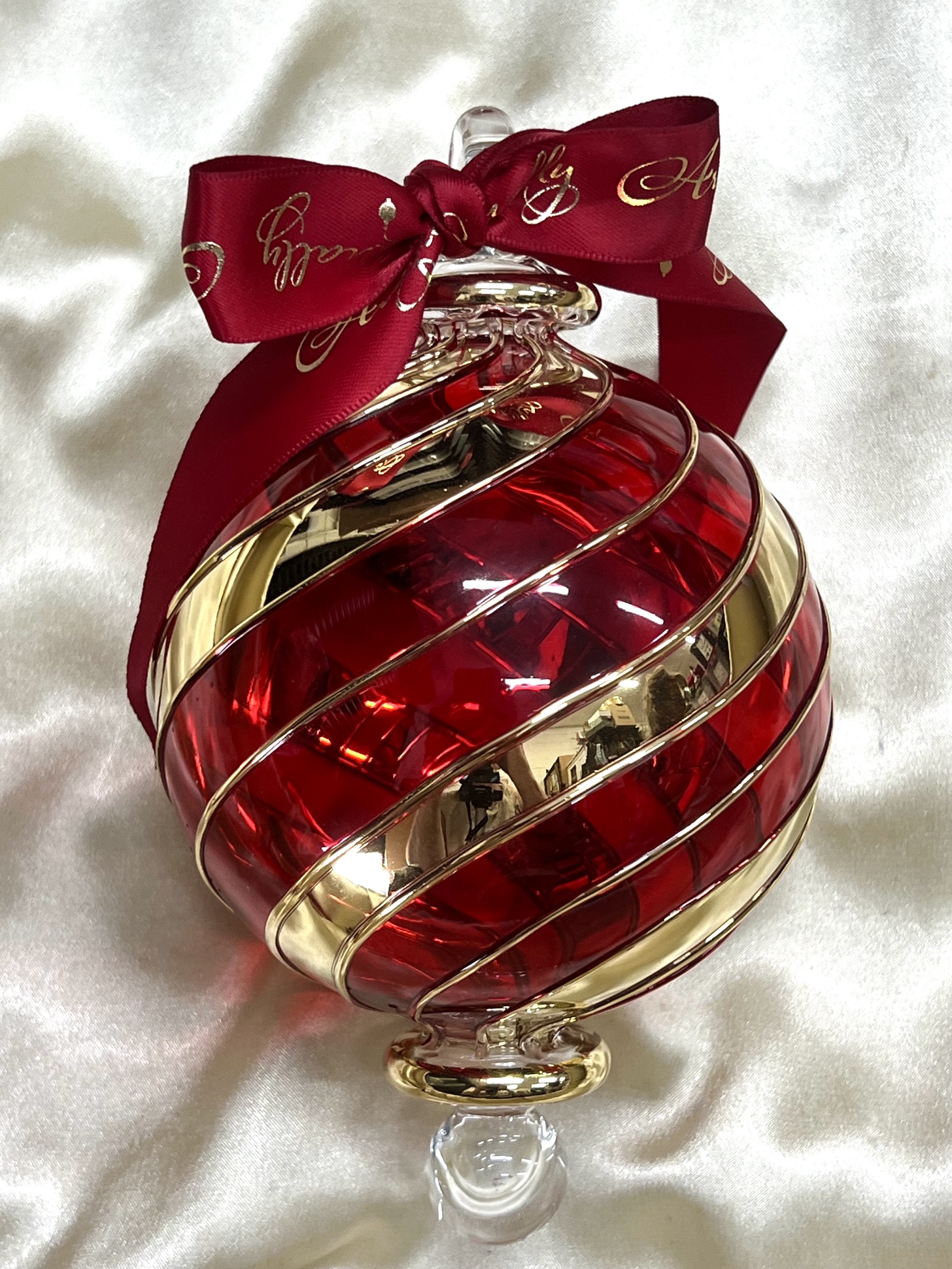 Christmas Ornament (XL) ~ Red