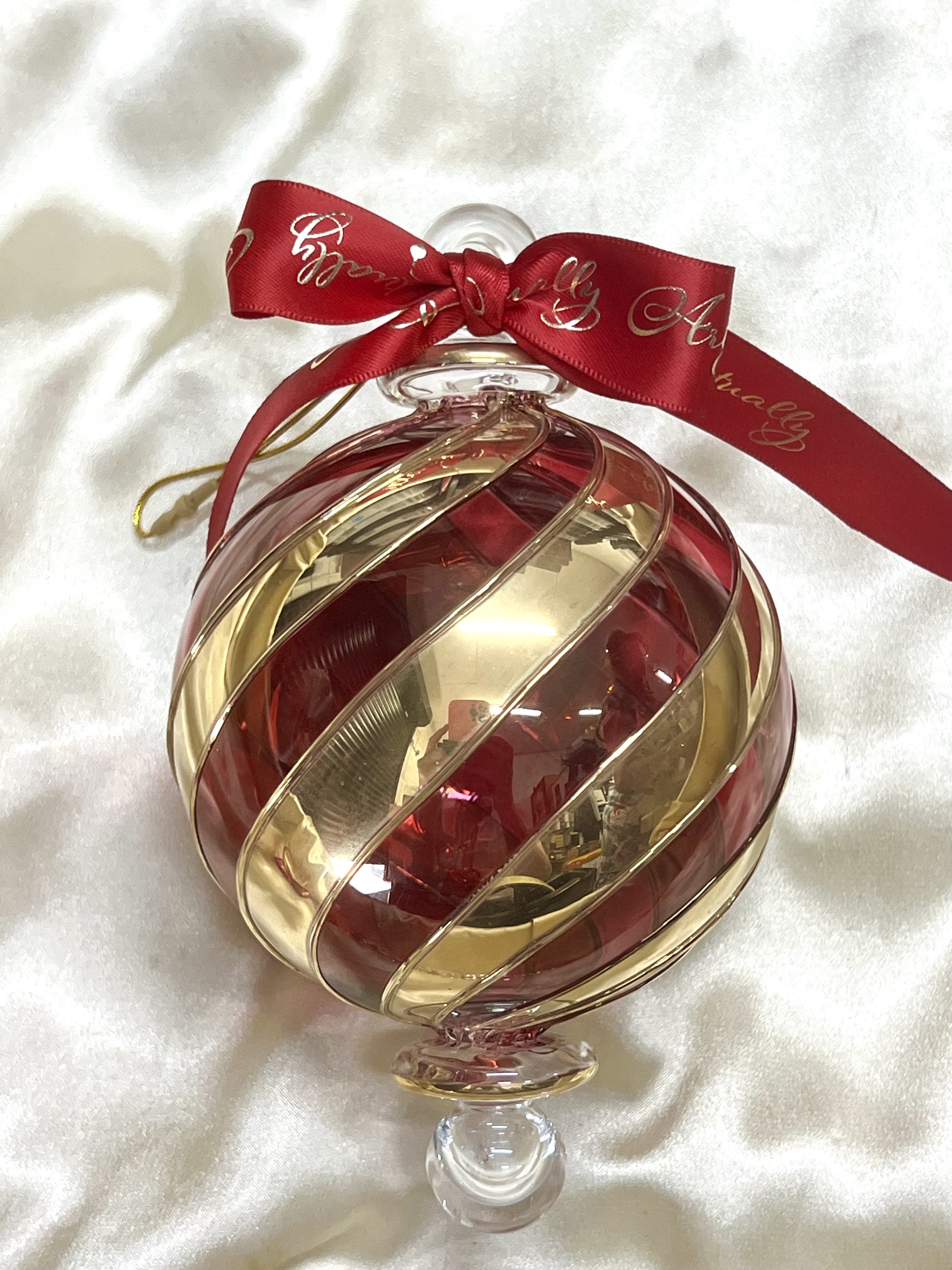 Christmas Ornament (XL) ~ Red
