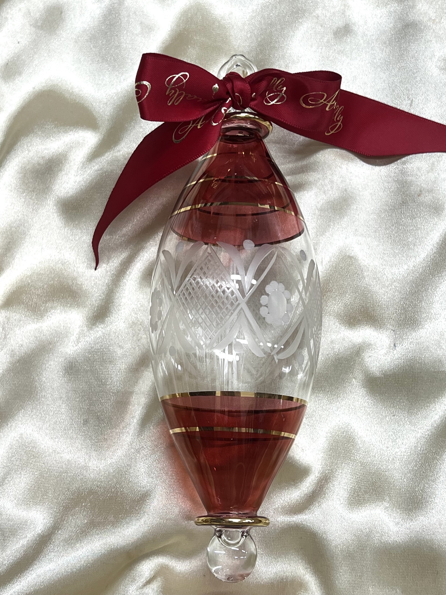 Christmas Ornament (XL) ~ Red