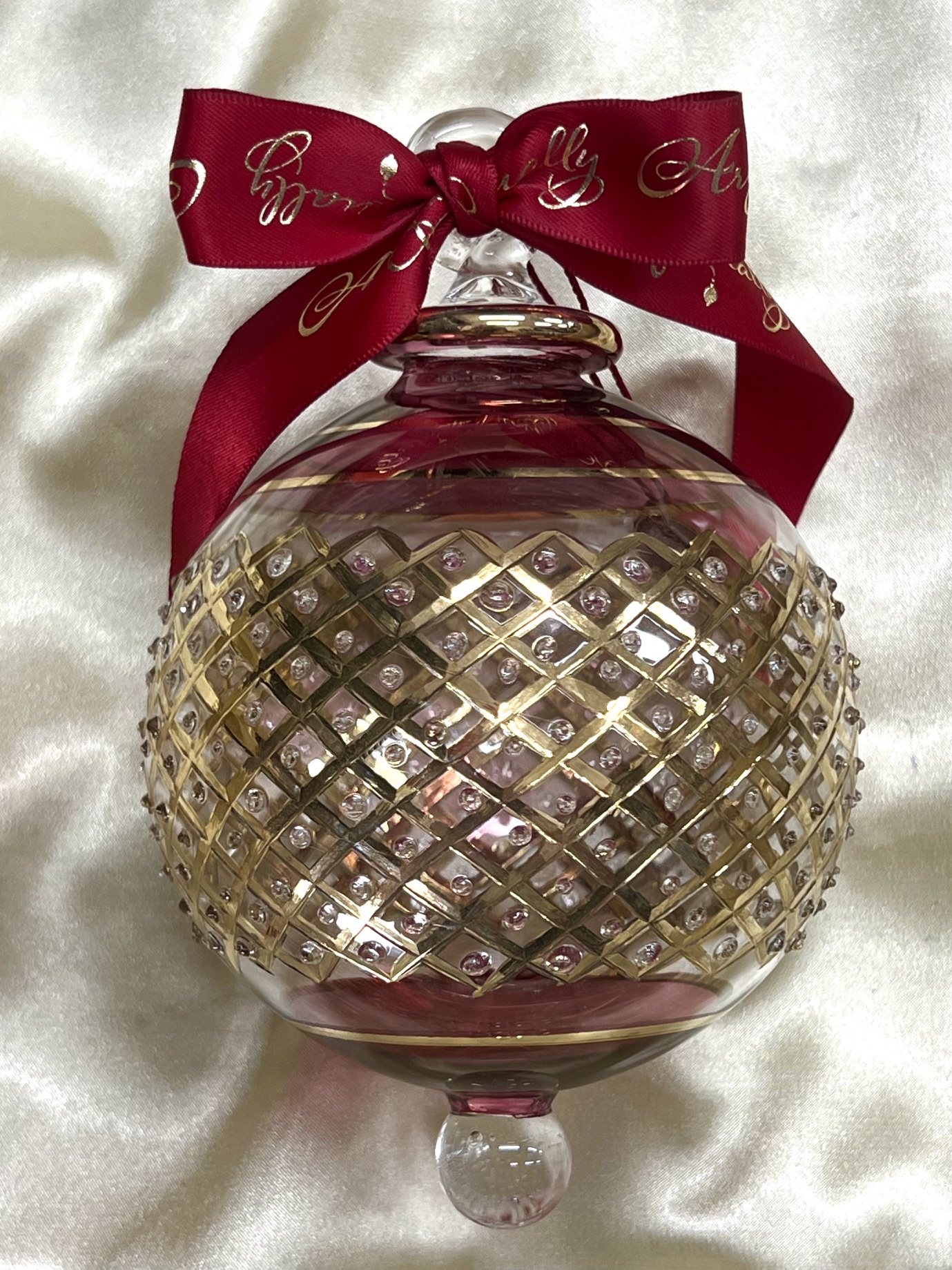 Christmas Ornament (XL) ~ Red