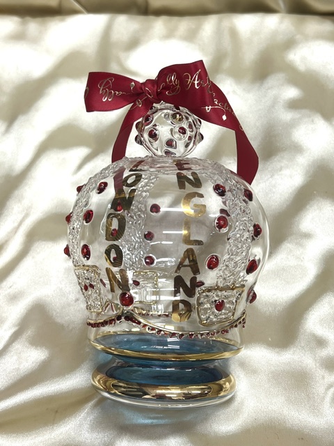 Christmas Novelty (XL) ~ Royal Crown ~ Blue