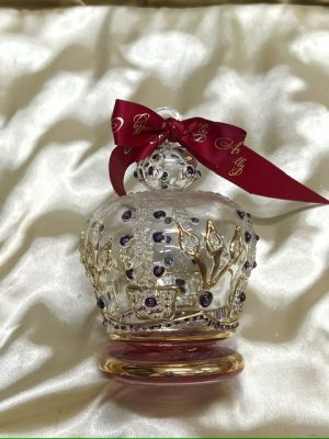 Christmas Novelty (XL) ~ Royal Crown ~ Red - No Gift Box