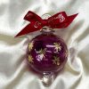 Christmas Ornament (S) ~ Purple