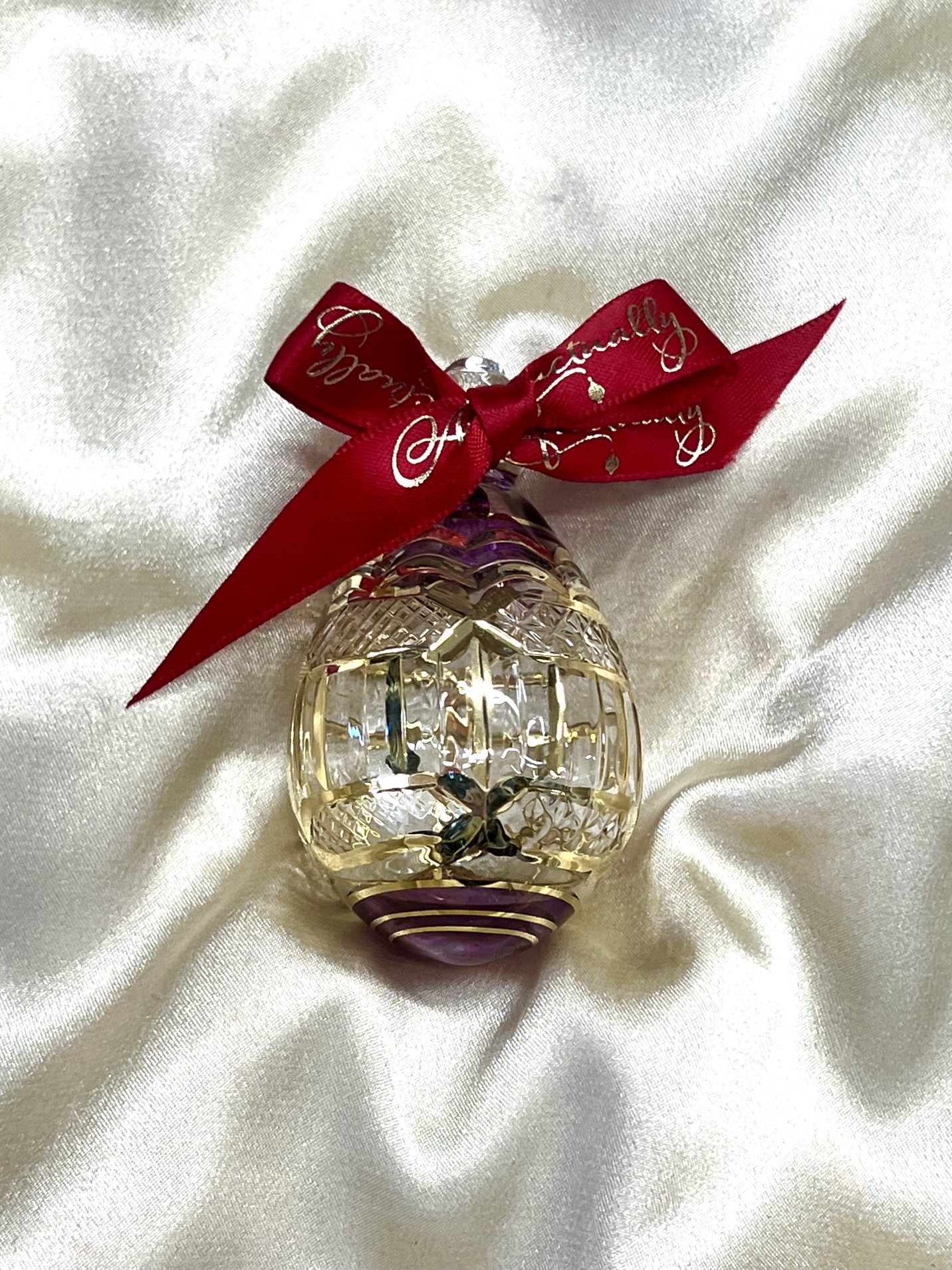Christmas Ornament (S) ~ Purple