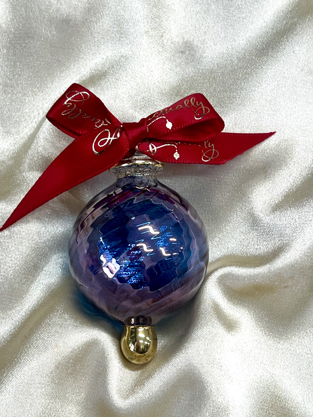 Christmas Ornament (S) ~ Blue