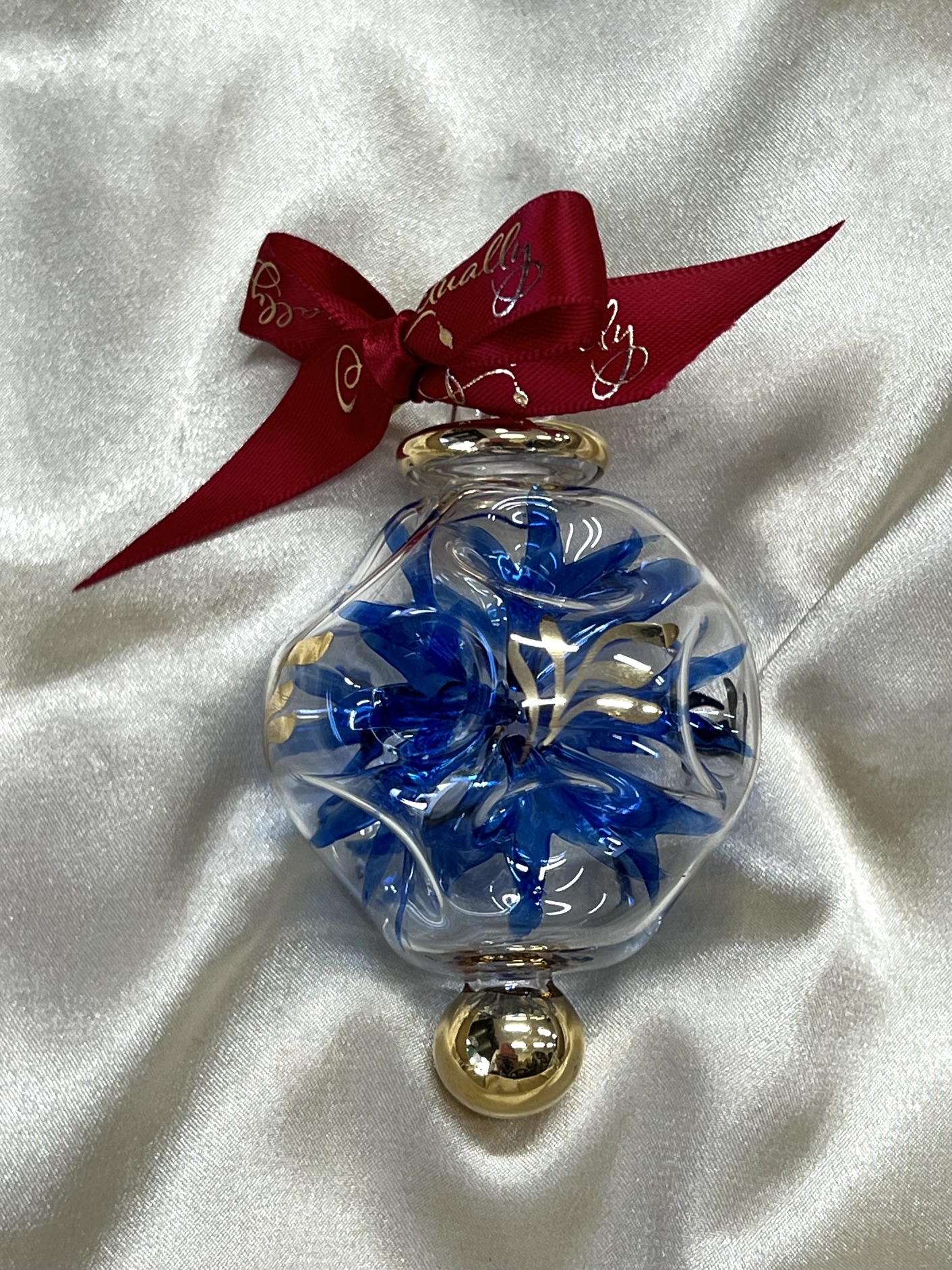 Christmas Ornament (S) ~ Blue