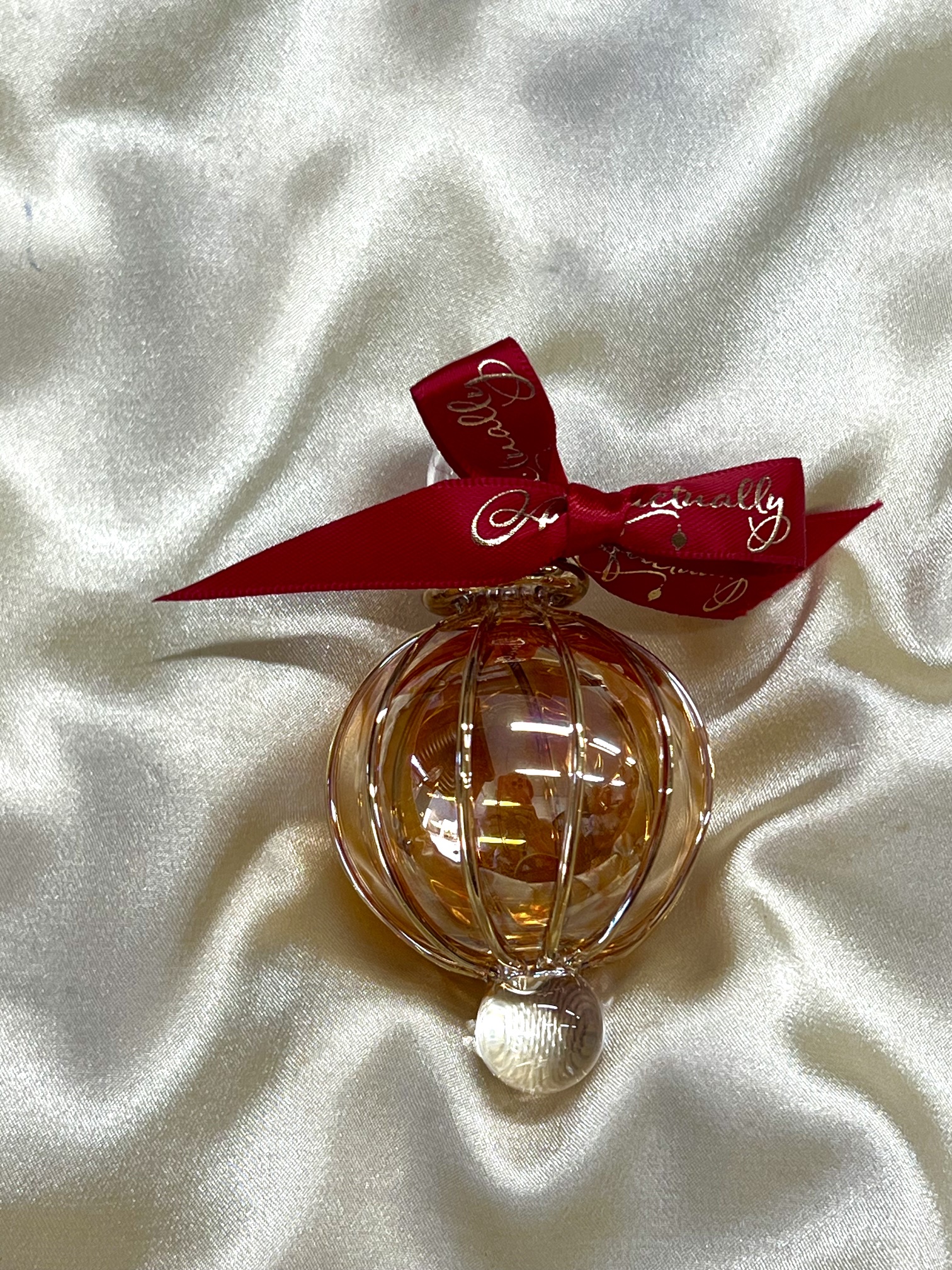 Christmas Ornament (S) ~ Yellow