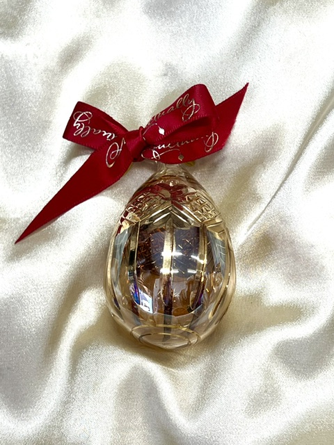 Christmas Ornament (S) ~ Gold / Clear