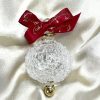 Christmas Ornament (S) ~ Gold / Clear
