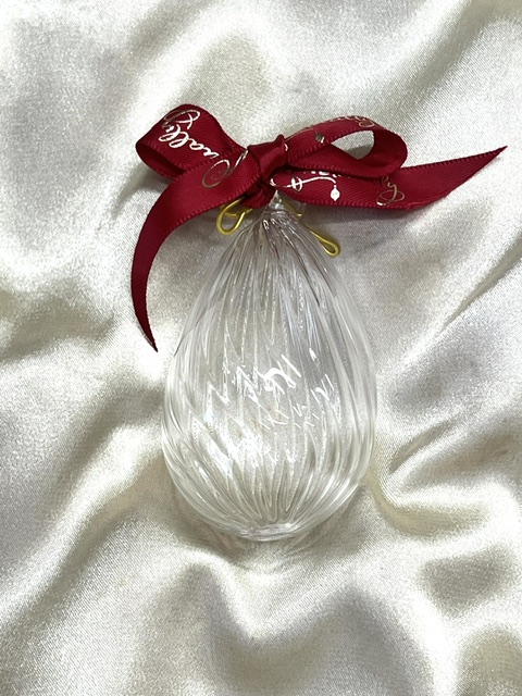 Christmas Ornament (S) ~ Gold / Clear