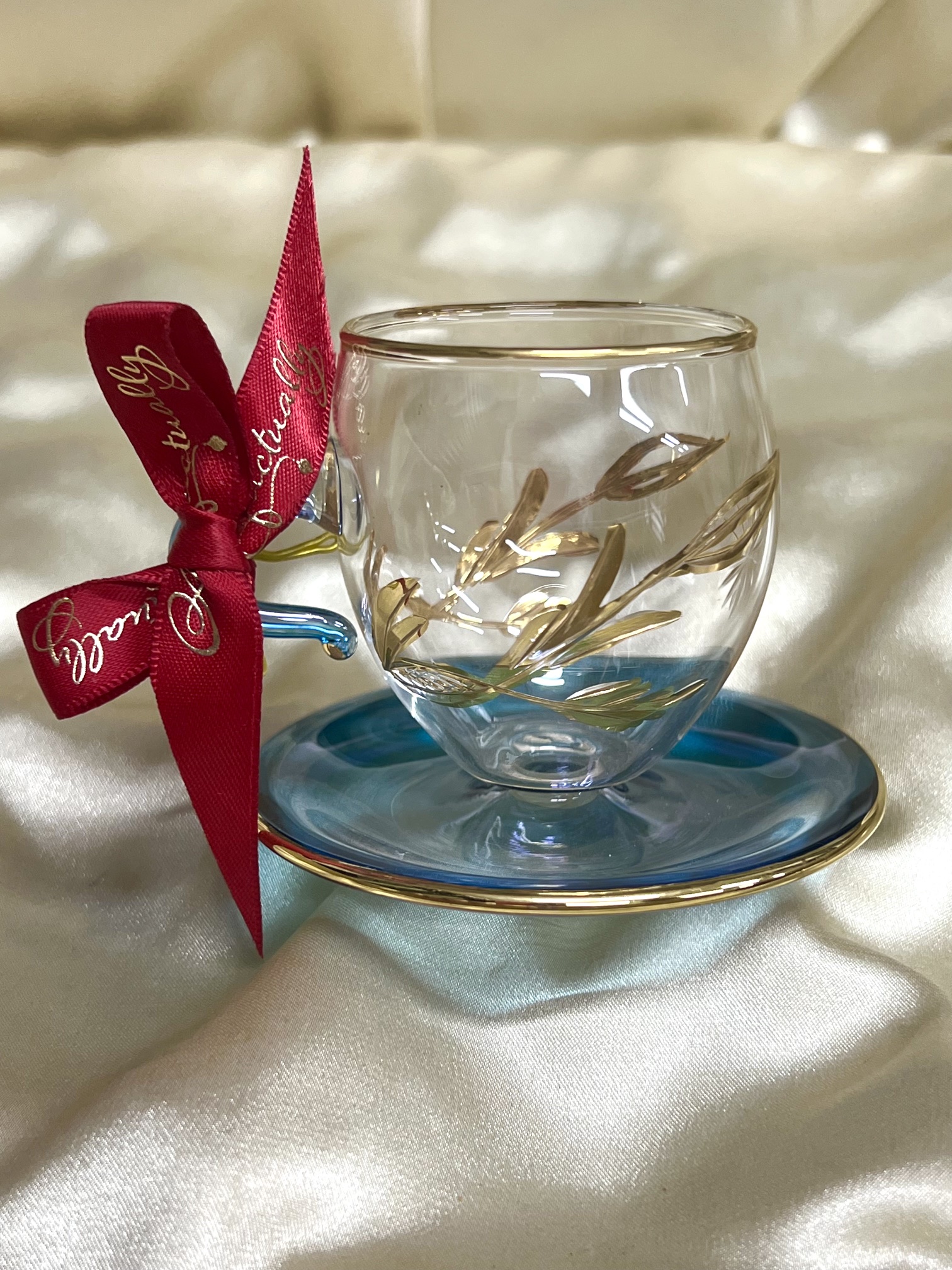 Christmas Novelty Ornament (M) ~ Teacup/Saucer