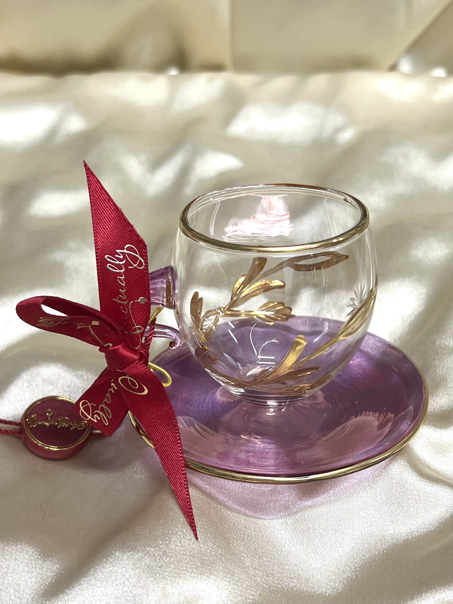 Christmas Novelty Ornament (M) ~ Teacup/Saucer