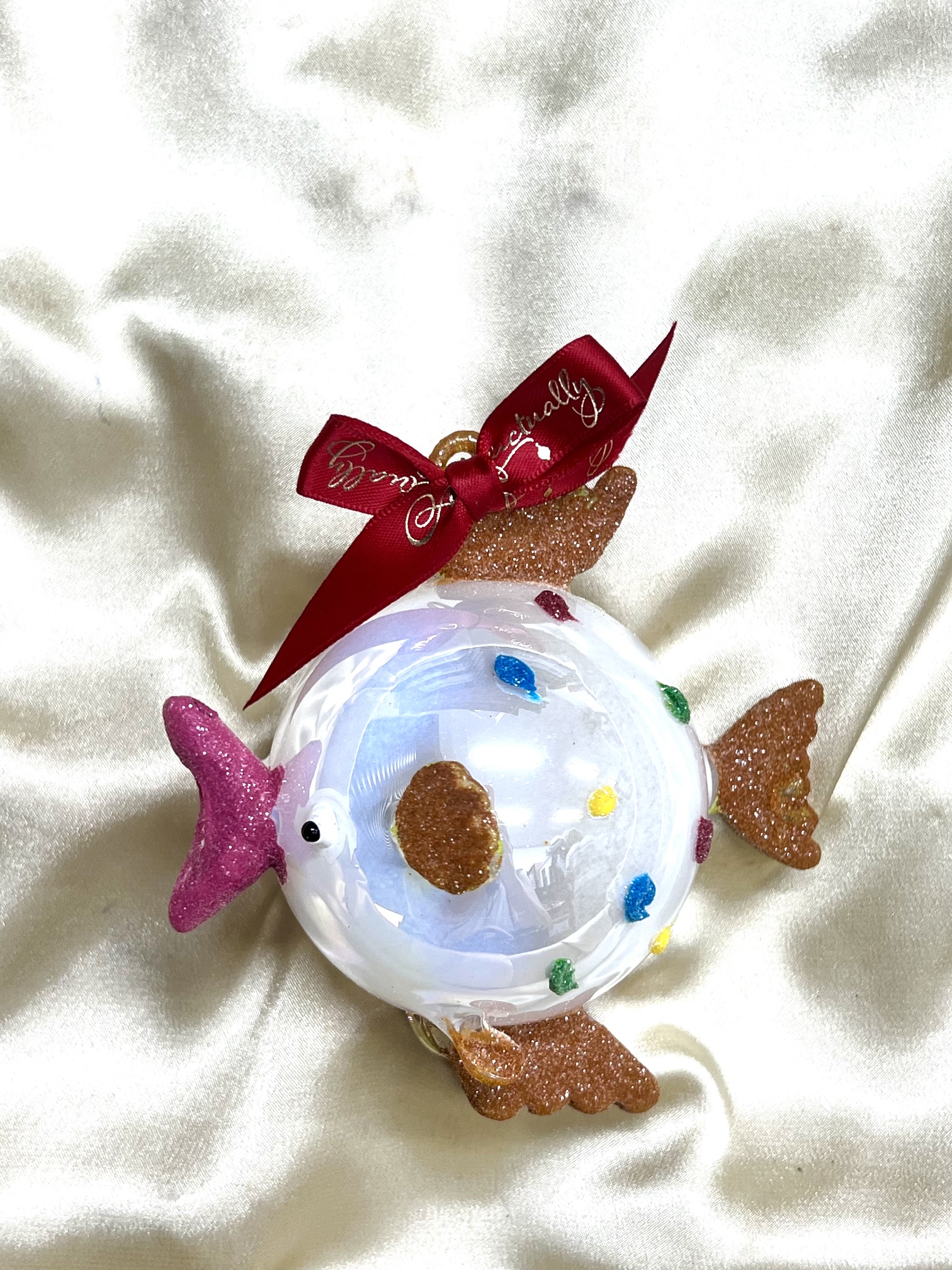 Christmas Novelty Ornament (M) ~ Puffer Fish