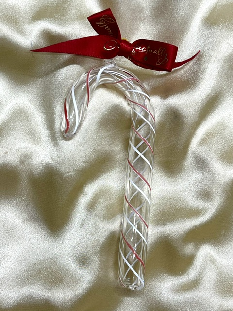 Christmas Novelty Ornament (M) ~ Candy Cane