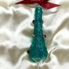 Christmas Novelty Ornament (M) ~ Victorian Tree ~ Teal Green