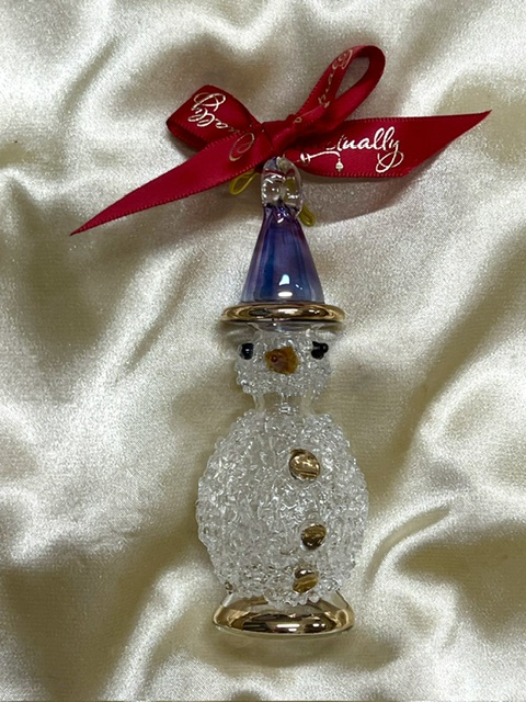 Christmas Novelty Ornament (M) ~ Frosty Snowman