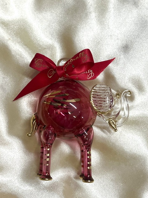 Christmas Novelty Ornament (M) ~ Elephant