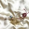 Christmas Novelty Ornament (M) ~ Yellow Hummingbird