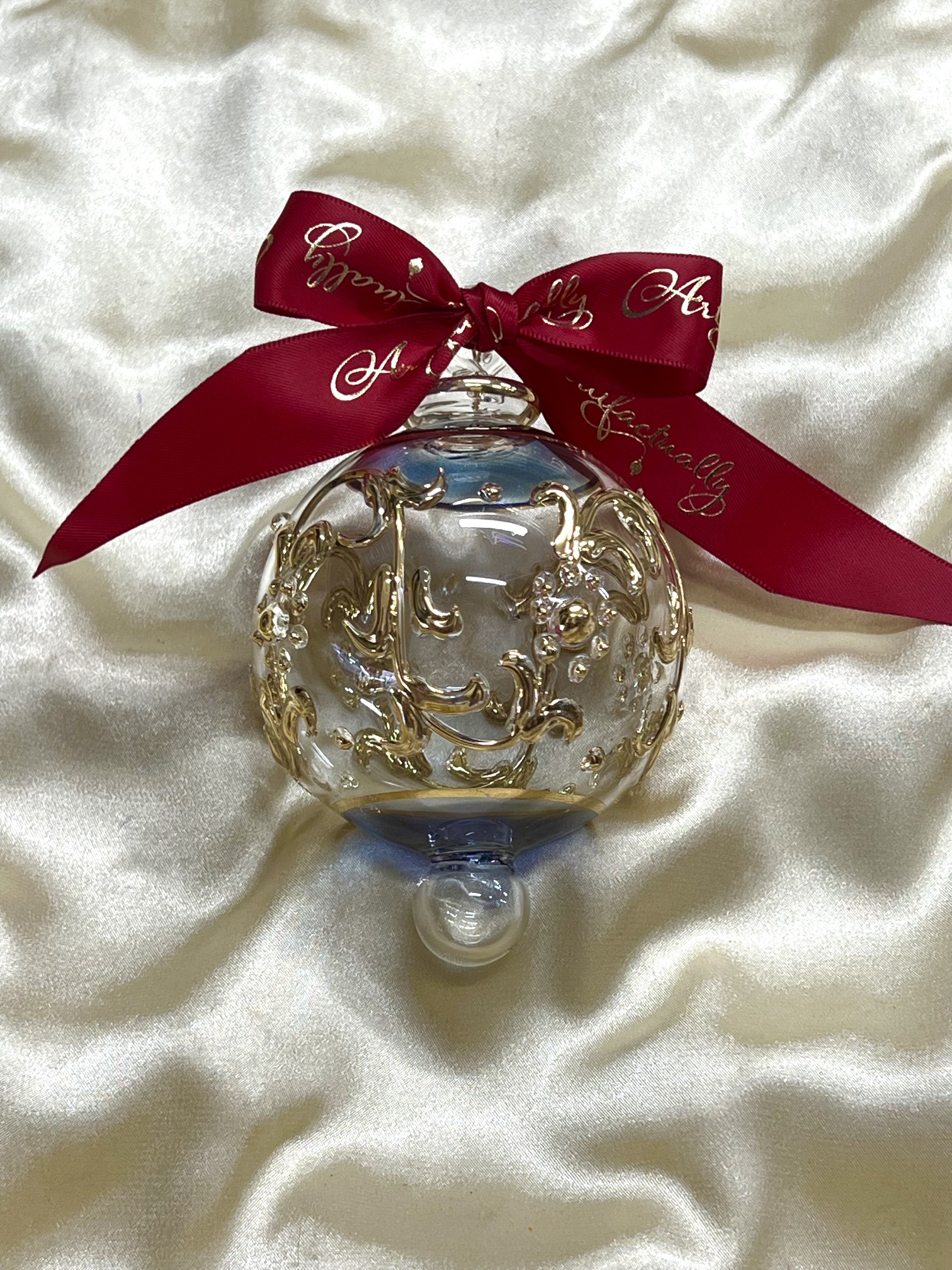 Christmas Ornament (L) ~ Blue