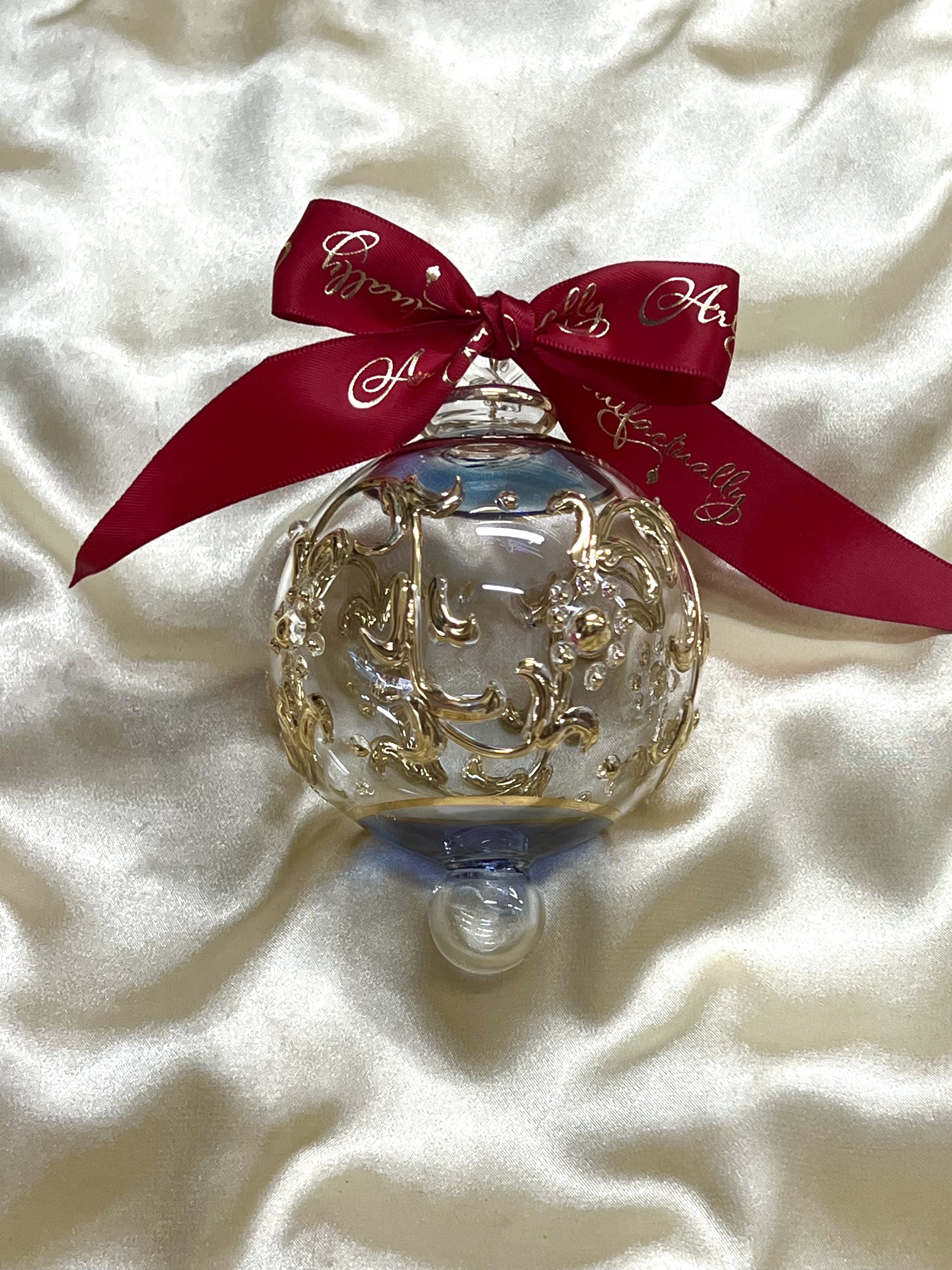 Christmas Ornament (L) ~ Blue