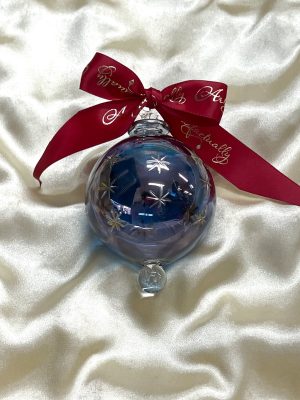 Christmas Ornament (L) ~ Blue